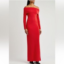Alice + Olivia Red Coretta Dress XSmall