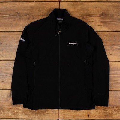 Patagonia Softshell Jacket L Mens 00s Black Lined Hiking Outdoor Performance