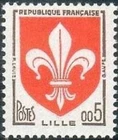 France N°1230 "Coat Of Arms Of Oran, Lille" New xx TTB