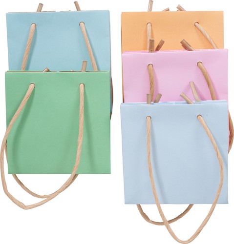 Bolsas de papel VBS "Pastell", juego de 5,5 cm - Imagen 4 de 9