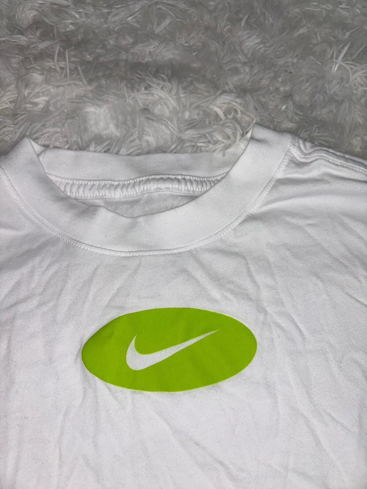 The Nike Tee Girls Sz. L Dri Fit Logo Tee. Roomy, Cute Details - Image 4 of 4
