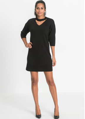 Bodyflirt Black Knitted Jumper Dress 