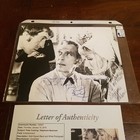 JSA LOA Peter Cushing & Stephanie Beacham Dracula A.D. Signe