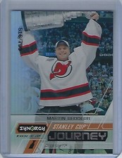 2020-21 Synergy Stanley Cup Journey Winning the Cup #CJMB Martin Brodeur 516/799