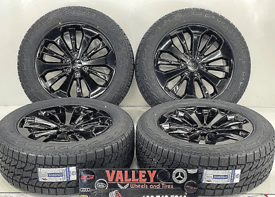 20'' 4 FORD OEM F150 BLACK WHEELS RIMS TIRES BLACK FACTORY KINGRANCH at tires 6x1