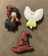 Jibbitz Harry Potter Crocs - Set of 3 Sorting Hat
