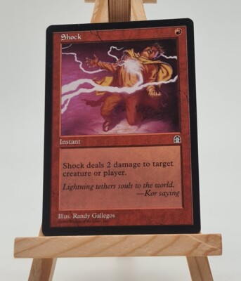 Shock  Stronghold  Magic Karte  MTG  englisch (Schock)