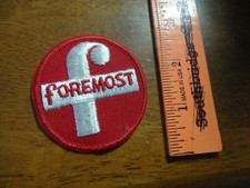 FOREMOST  ADVERTISEMENT  PATCH    BX X 55