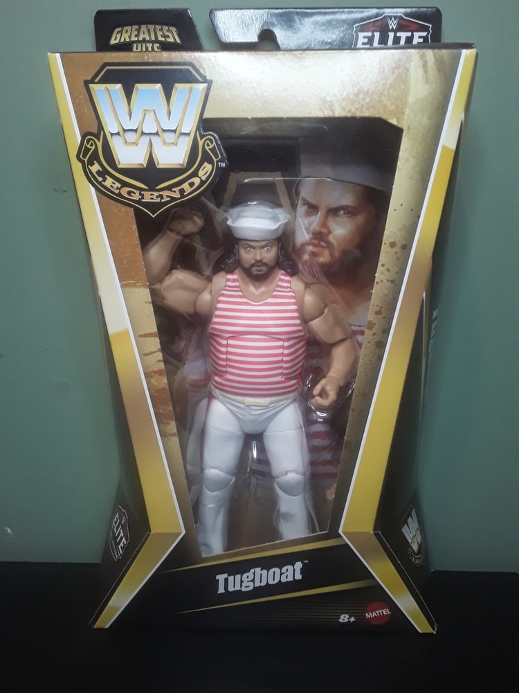 Mattel: WWE Elite Legends Greatest Hits ~TUGBOAT~ *NEW in BOX* 2024
