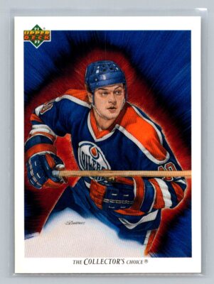1991-92 Upper Deck Esa Tikkanen #83b Edmonton Oilers