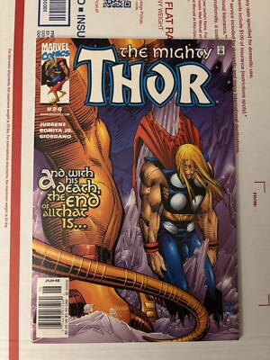 The Mighty Thor #24 2000 Key Marvel Comics Newsstand RARE CGC it MInt ...