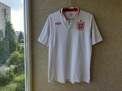 【USED】 UMBRO ENGLAND Soccer Shirt ENGLAND NATIONAL TEAM 1998 HOME FOOTBALL SOCCER SHIRT JERSEY