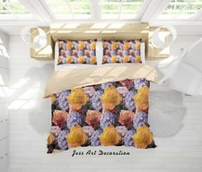 3D Floral Art Pattern Quilt Cover Set Duvet Cover Bedding Pillowcases