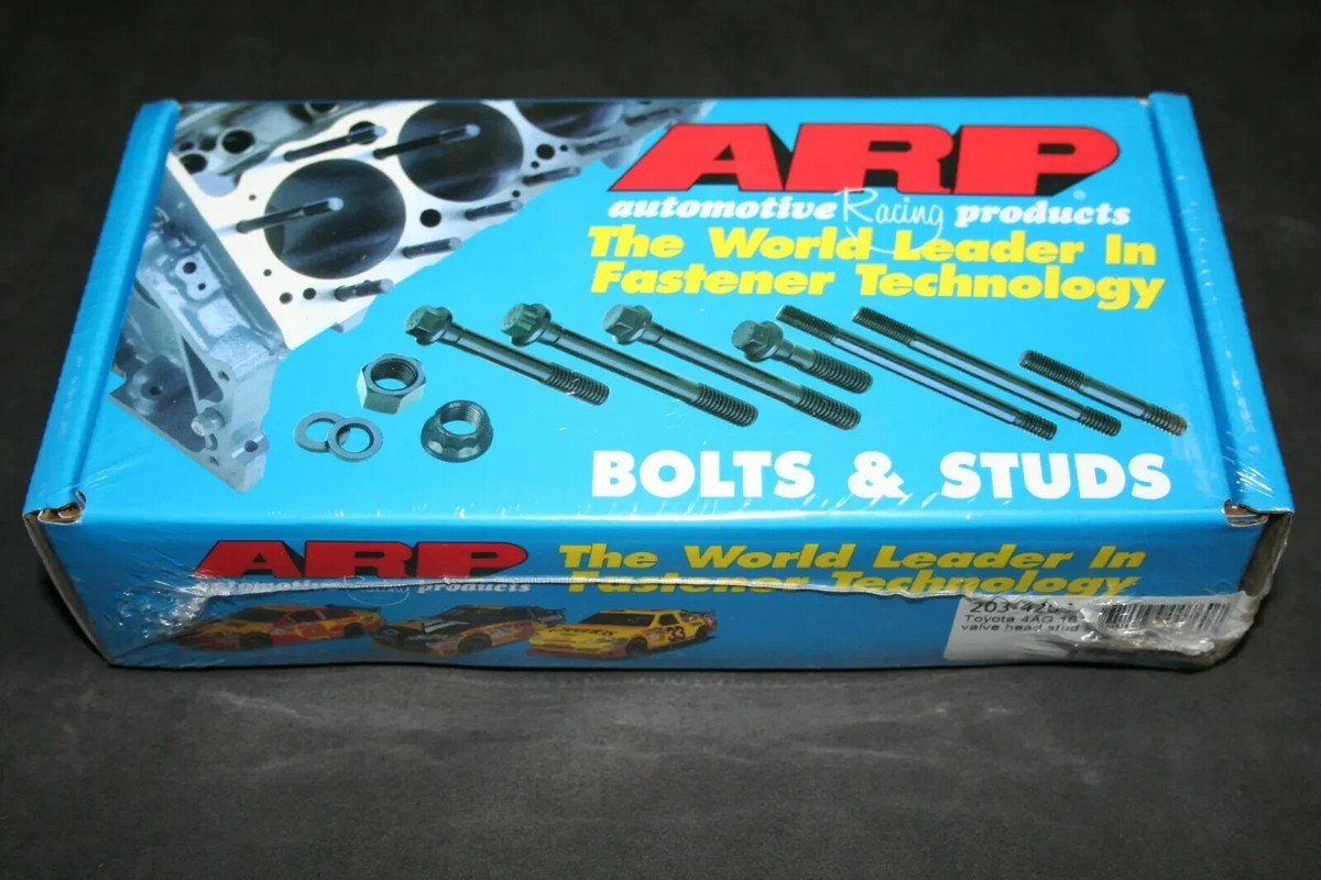 4点！専用 ARP genuine TOYOTA 4AG 16V HEAD STUD KIT 203-4203 OEM New | eBay