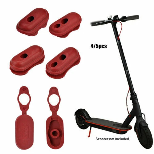 Pièces et accessoires rouges pour trottinette