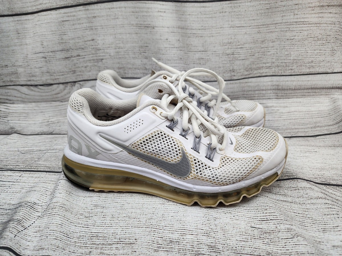 Nike Womens Air Max Plus 2013 555363-100 White Running Shoes