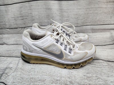 Nike Womens Air Max Plus 2013 555363-100 White Running Shoes