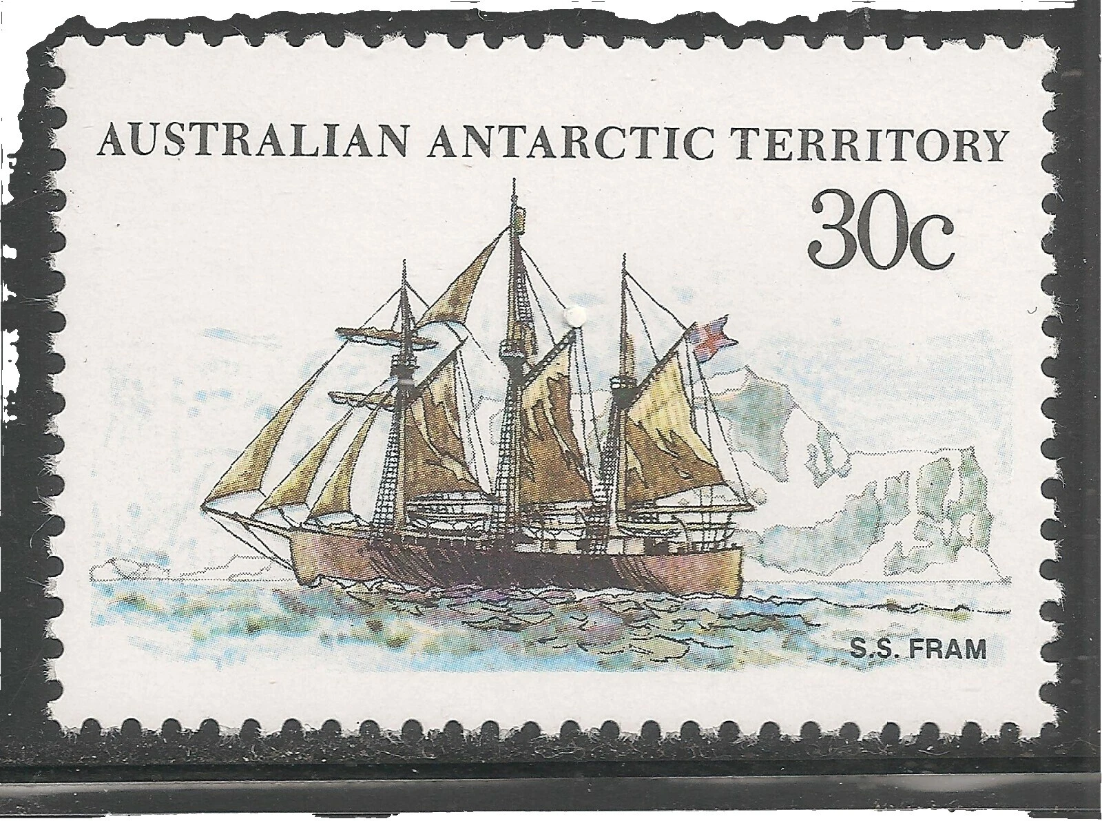 En excelente estado nunca abisagrado/estampillada sin montar o nunca montada Barcos y botes Sellos Antártico Australiano