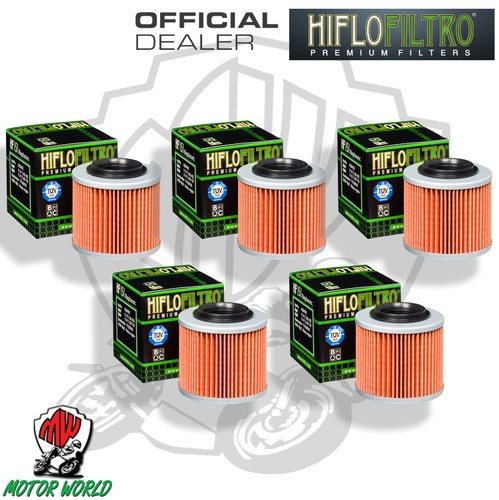 Filtro De Aceite HiFlo HF151 Para Motos Aprilia Y BMW | Reemplazo Directo Nuevo