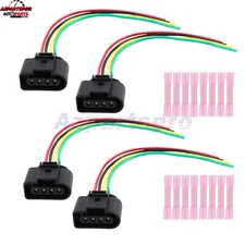 4 x Ignition Coil Connector Repair Kit Harness Plug Wiring For Audi Q5 Q7 R8 TT