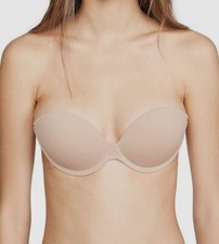 36 Fashion Forms Women's Beige Go Bare Backless Strapless Bra Size B