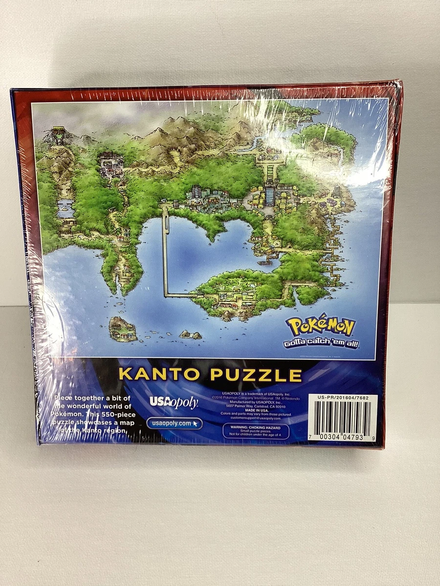 Pokemon - Kanto Region 500 Piece Puzzle