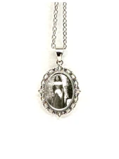 St Therese Of Lisieux Little Flower Picture Pendant Cabochon Saint Photo Jewelry