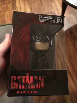2022 The Batman Movie Bobble Head Figure ROBERT PATTINSON AMC Exclusive