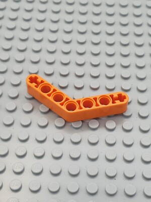 LEGO  6x Technic Liftarm 4x4 1x7 Bent Löcher Brick - 32348 - Orange