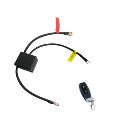 Universal Motorcycle Battery Disconnect Switch Isolator With 1PC Remote Control