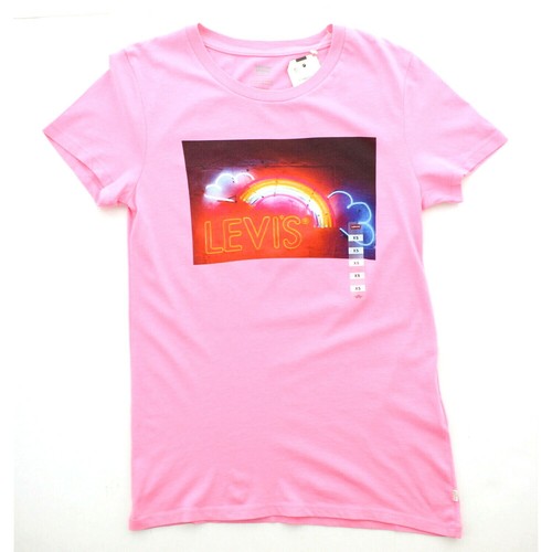 Rainbow Graphic Short Sleeve Crew Neck 