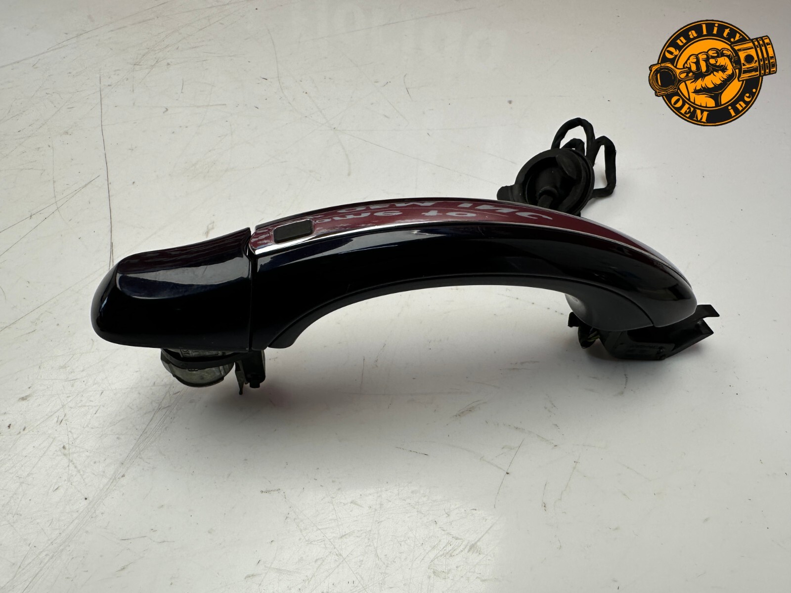2003-2010 BENTLEY CONTINENTAL  FRONT REAR LEFT RIGHT DOOR HANDLE (BLUE LR5W) OEM