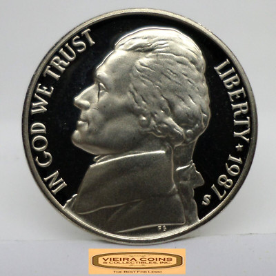 1987-S Jefferson Clad Proof 5 Cents - #C45168NQ