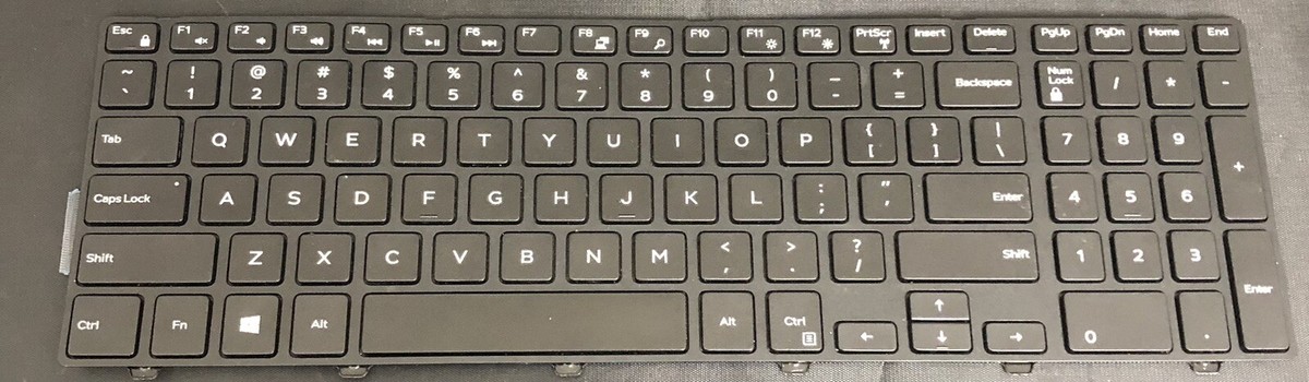 Clavier AZERTY Français Neuf Pour Dell Inspiron - Référence NSK-DJD0F - Remplacement Direct