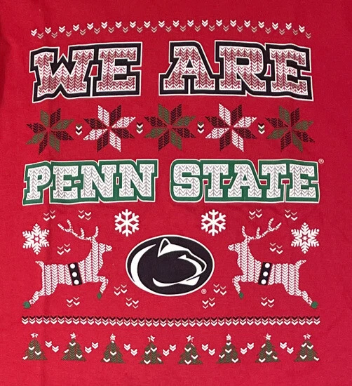 Penn State Nittany Lions Ugly Christmas Sweater Long Sleeve Shirt
