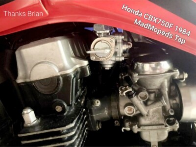 Honda CB750, CB650SC, CBX750 CB900 Nighthawk Benzinhahn Benzinhahn 20mm Unterdruck