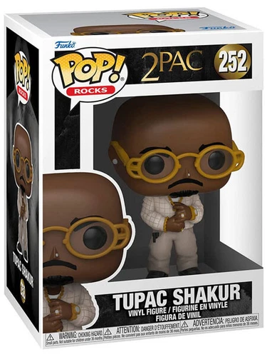 Funko POP #252 Rocks Tupac Shakur Loyal to the Game Figure Brand New In Stock