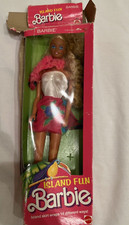 VINTAGE 1987 ISLAND FUN BARBIE 4061 Original Box