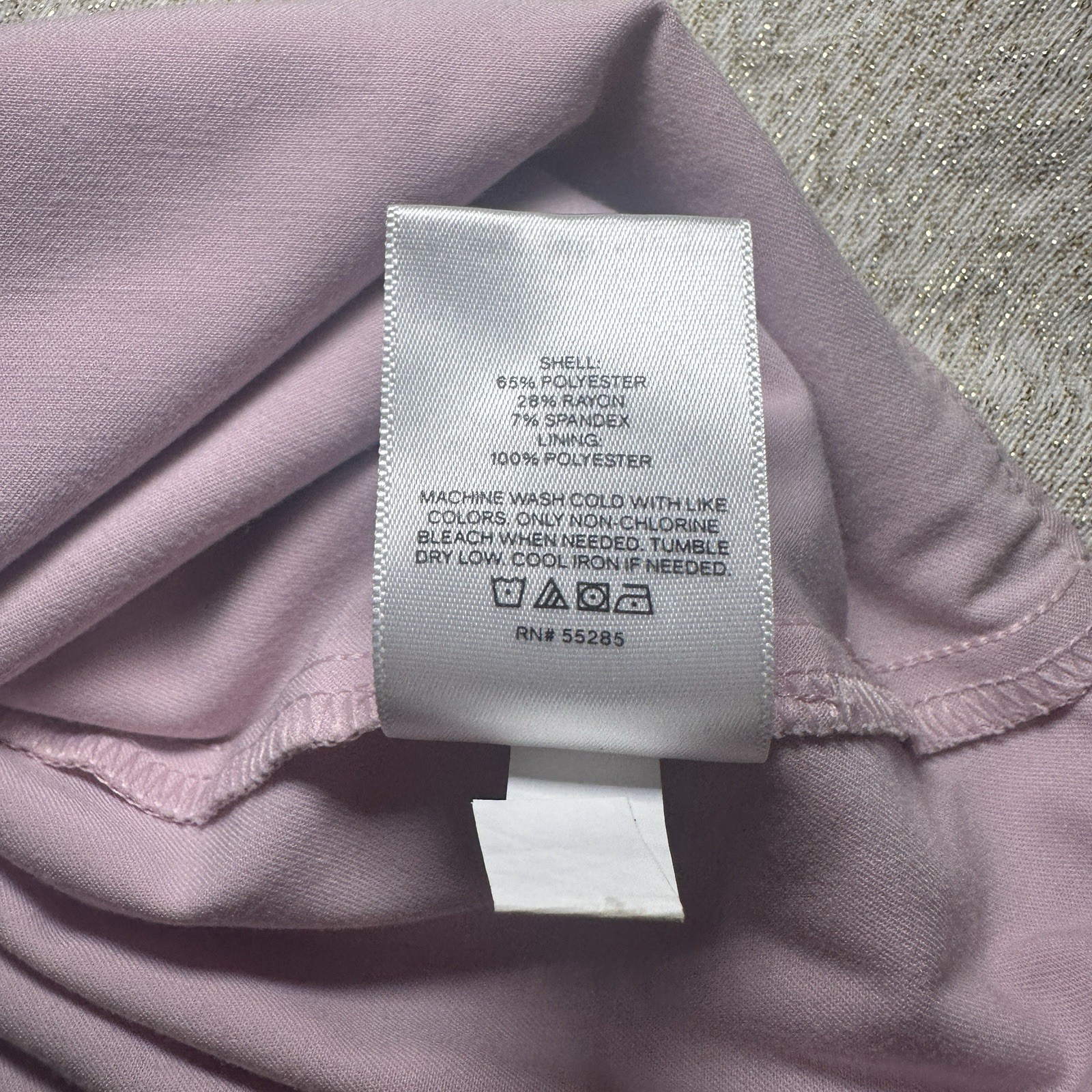 Express Editor Women's Lavender Solid Short Skort… - image 4