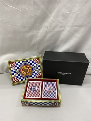 Dolce & Gabbana Plexiglass Poker Card Set TCC209TCAN
