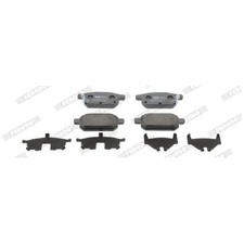 Satz Bremsbeläge Bremsklötze hinten für Suzuki Swift 4 FZ 5 AZ SX4 JY id86740