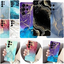 Stylish Marble Phone Case Tough TPU Cover For Samsung Galaxy S26 S25 S24 S23 A16