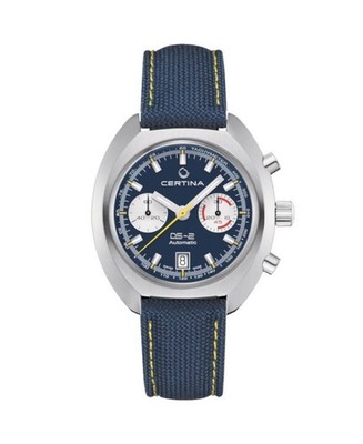 CERTINA Men Automatic Casual Watch Classic Dress Blue Dial Waterproof Sport Luxu