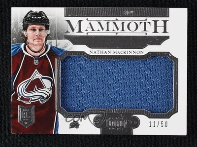 2013 Panini Dominion Mammoth Jersey 11/50 Nathan MacKinnon #M-NMK Rookie RC 0mj2