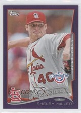 2014 Topps Opening Day Future Stars Toys R Us Purple Shelby Miller #204 1d9