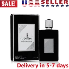 Unisex's Perfume -Lattafa Asdaaf Ameer Al Arab Eau De Parfum Spray , 3.4 Ounce