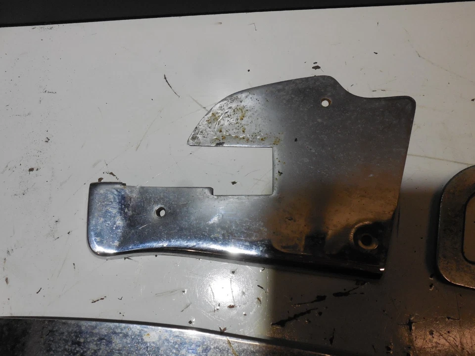 Front Right Door Panel Chrome Trims 73-80 Mercedes Benz R107 450SL 450SLC - Image 4 of 4