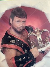 RARE JERRY LAWLER 1988 RENEGADES RAMPAGE Poster Wrestling Program Memphis Photo