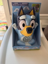 NEW - BLUEY No-Spill Musical Bubble Machine by Little Kids Inc. Plays Music -