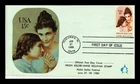 US COVER HELEN KELLER AND ANNE SULLIVAN FIRST DAY ISSUE ANDREWS CACHET